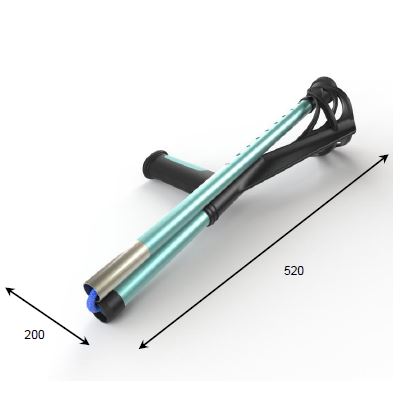 CANNE ANGL ADULT PLIANTE MENTH