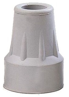 EMBOUT CANNE DIAM 19 GRIS