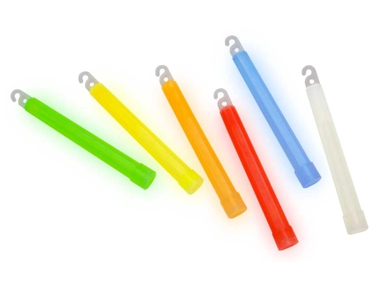 BATON LUMINEUX JAUNE 15CM
