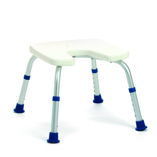 TABOURET DOUCHE SYDNEY BLANC