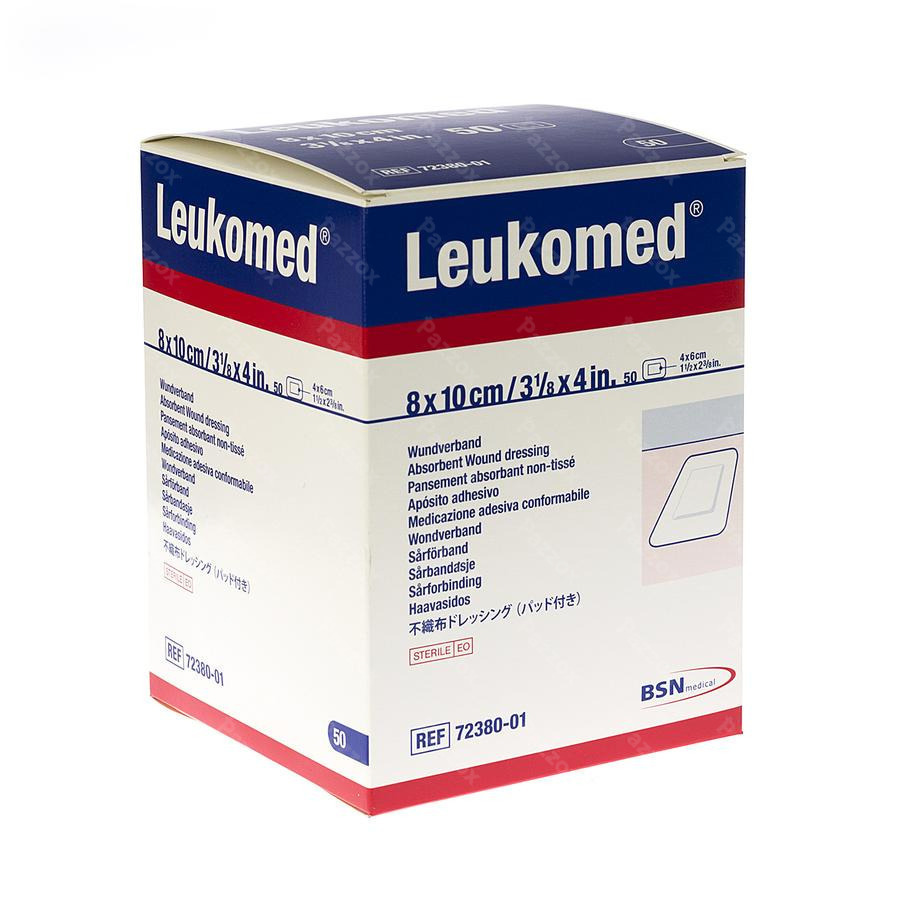 LEUKOMED 8 X 10 CM X50